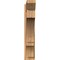 Ekena Millwork Balboa Slat Smooth Outlooker, Western Red Cedar, 7 1/2"W x 34"D x 40"H OUT08X34X40BOA06SWR - alternate 2